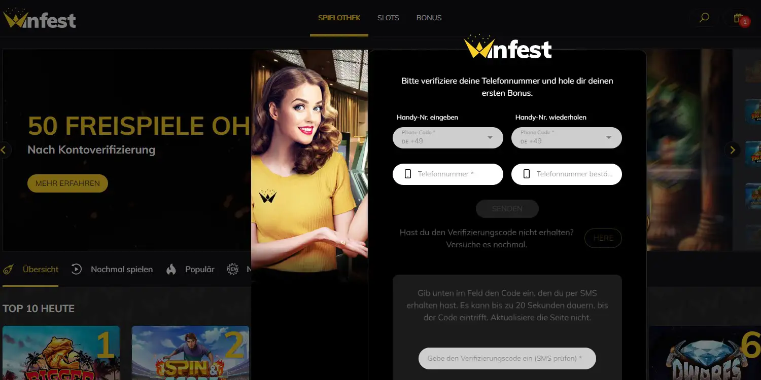 Winfest-Verifizierung
